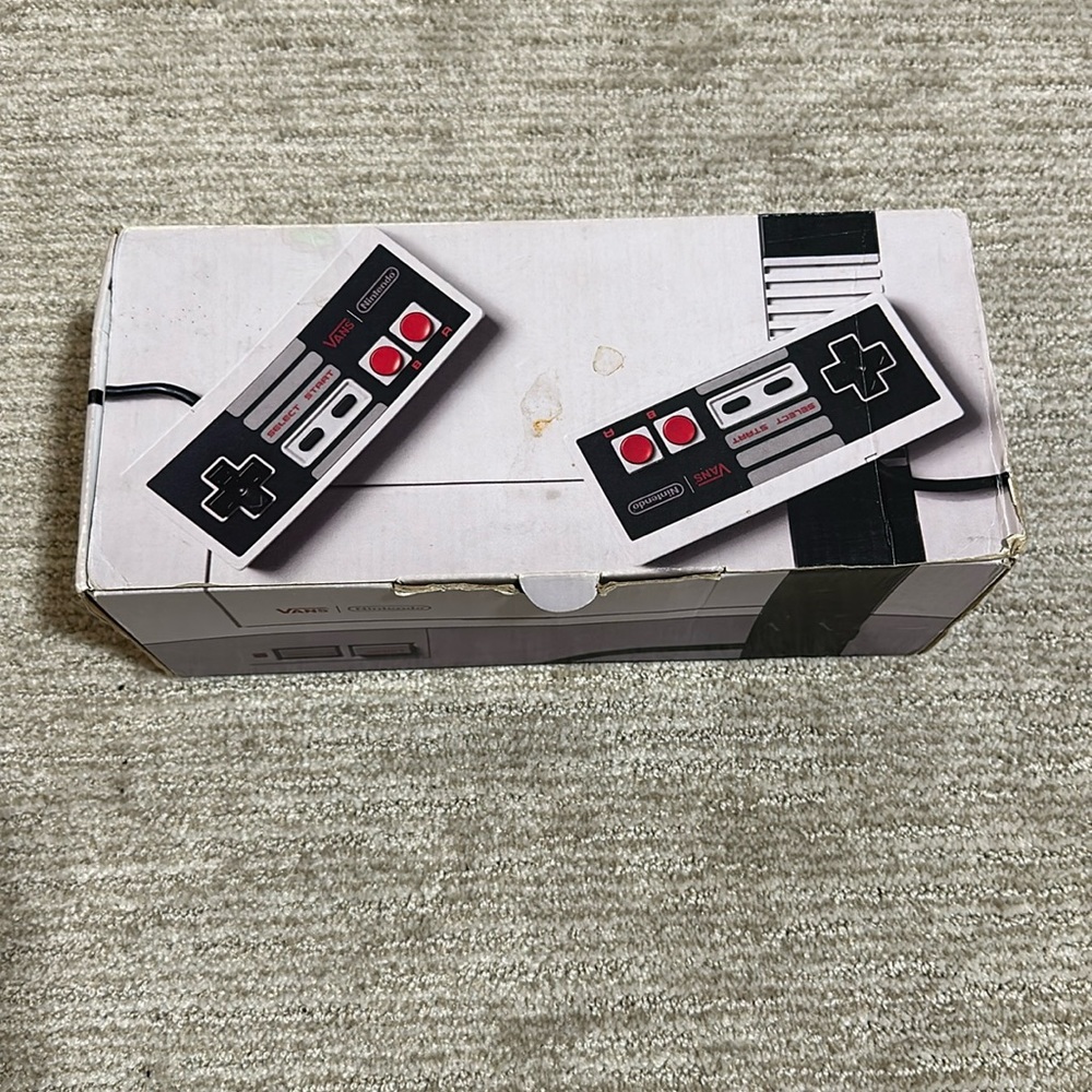 Authentic Special Edition Vans|Nintendo Villain size 8.5 men’s